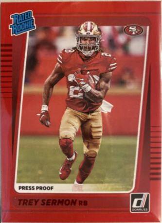 Trey Sermon [Press Proof Red] #279