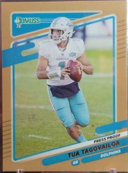 Tua Tagovailoa [Press Proof Bronze] #61