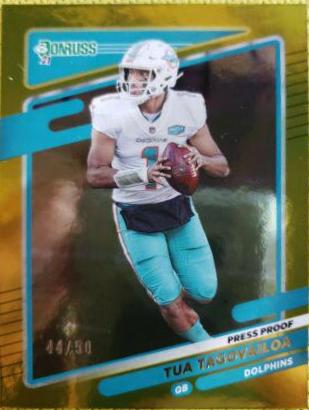 Tua Tagovailoa [Press Proof Gold] #61