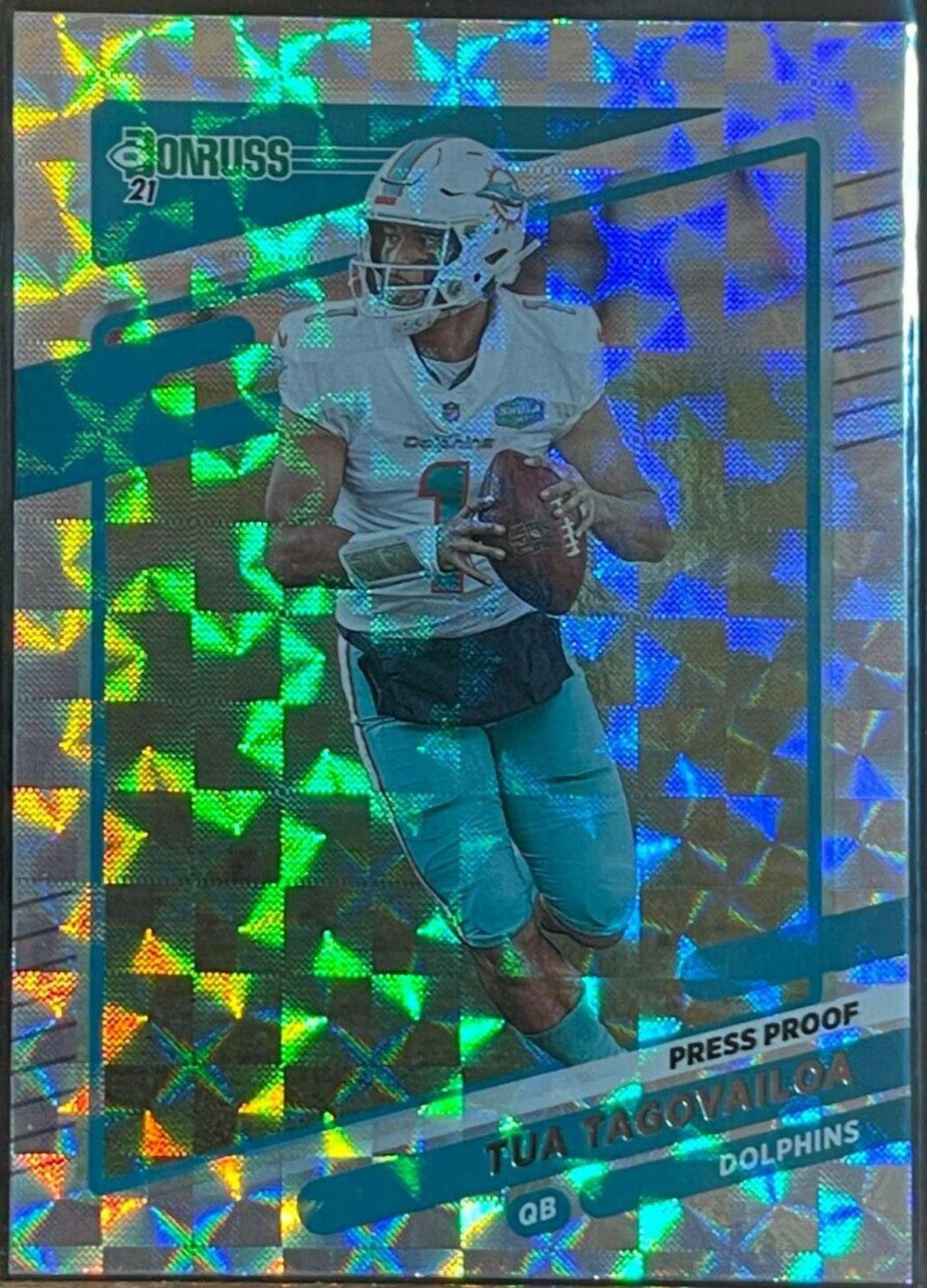 Tua Tagovailoa [Press Proof Hyper] #61