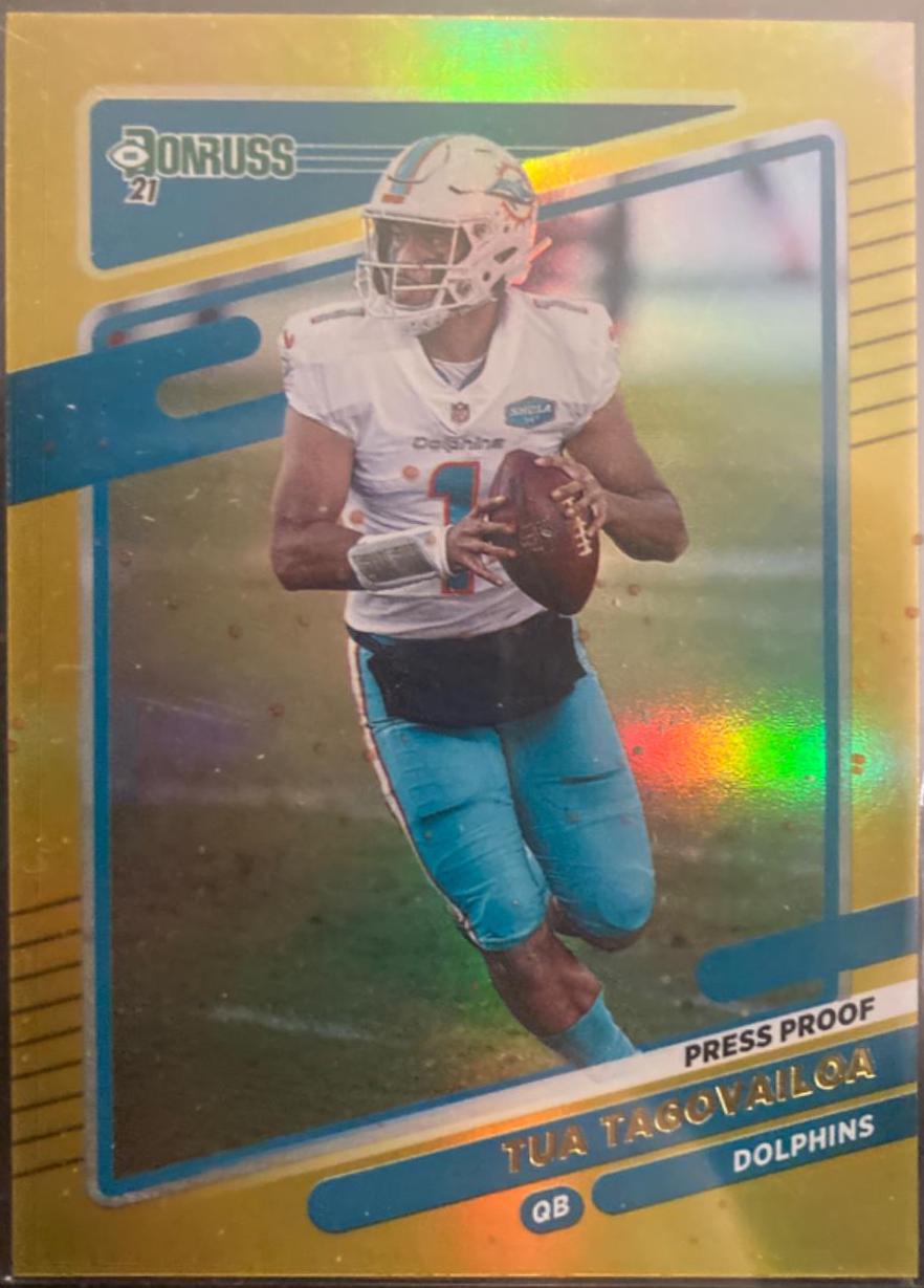 Tua Tagovailoa [Press Proof Premium] #61