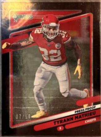 Tyrann Mathieu [Press Proof Black] #119