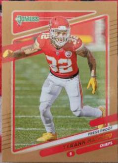 Tyrann Mathieu [Press Proof Bronze] #119