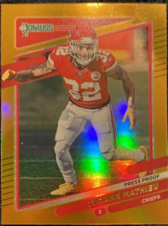 Tyrann Mathieu [Press Proof Gold] #119