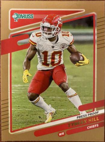 Tyreek Hill [Press Proof Bronze] #117