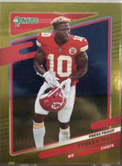 Tyreek Hill [Press Proof Gold] #117