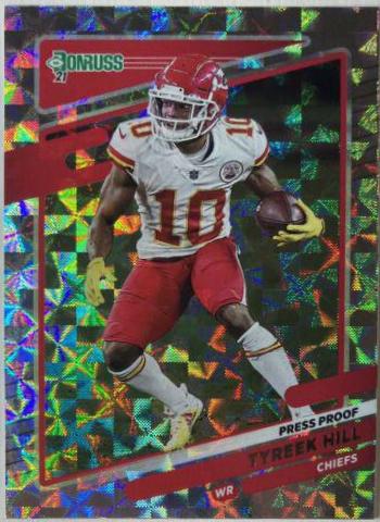 Tyreek Hill [Press Proof Hyper] #117