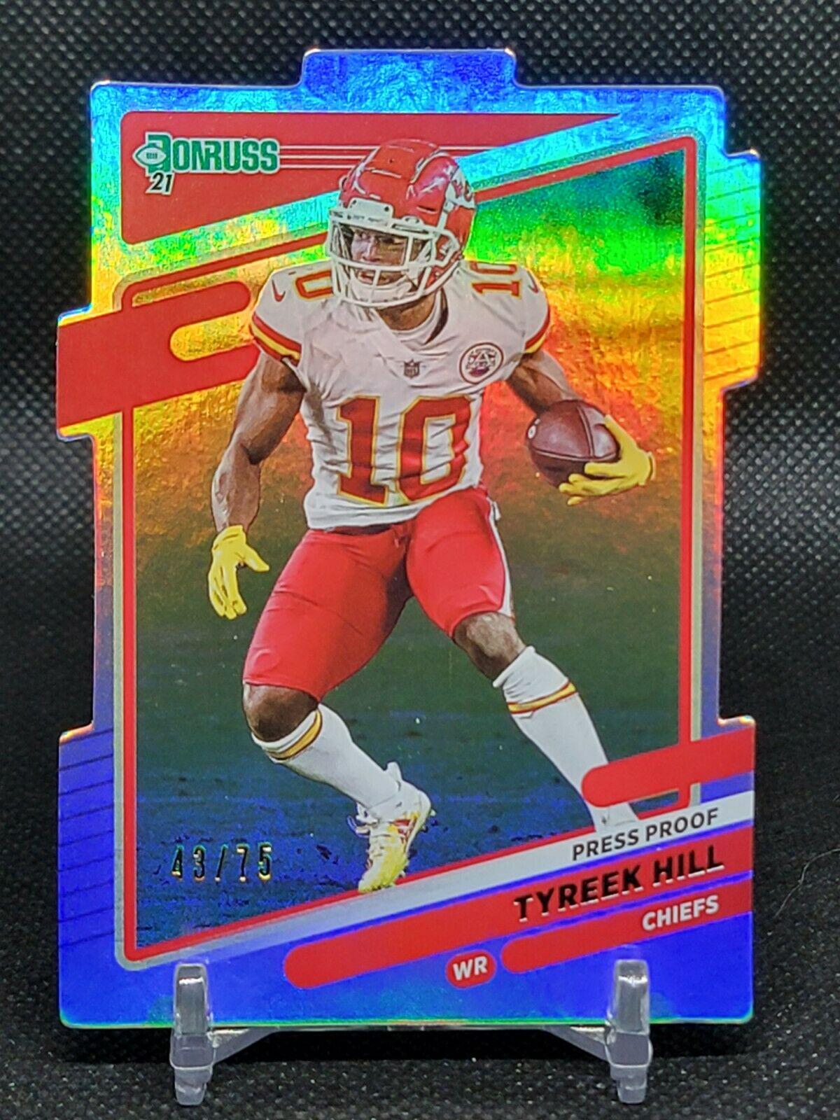 Tyreek Hill [Press Proof Silver Die Cut] #117