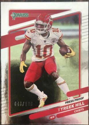 Tyreek Hill [Press Proof Silver] #117