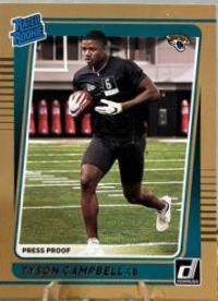 Tyson Campbell [Press Proof Bronze] #347