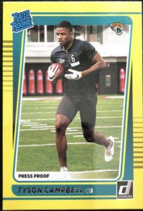Tyson Campbell [Press Proof Yellow] #347