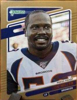 Von Miller [No Helmet Press Proof Bronze] #181