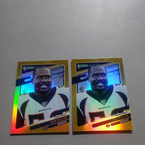 Von Miller [No Helmet Press Proof Gold] #181