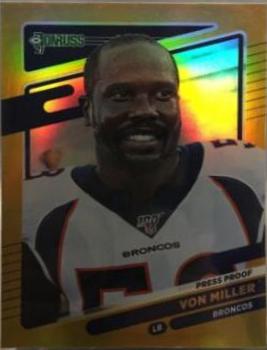 Von Miller [No Helmet Press Proof Premium] #181