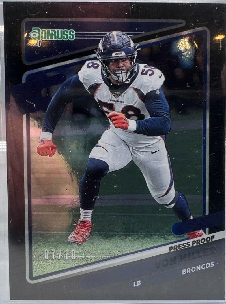 Von Miller [Press Proof Black] #181