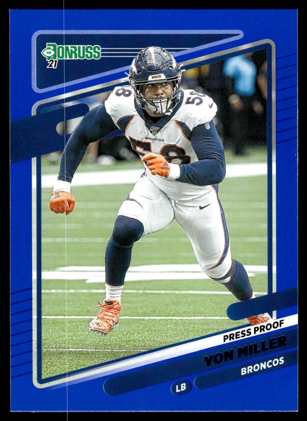 Von Miller [Press Proof Blue] #181