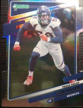 Von Miller [Press Proof Silver Die Cut] #181