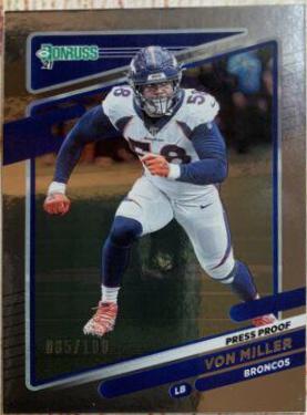 Von Miller [Press Proof Silver] #181