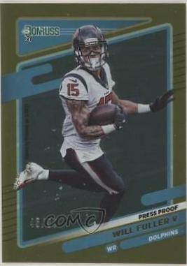 Will Fuller V [Press Proof Gold] #167