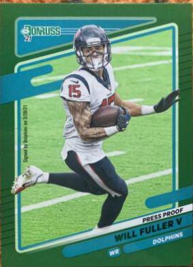 Will Fuller V [Press Proof Green] #167
