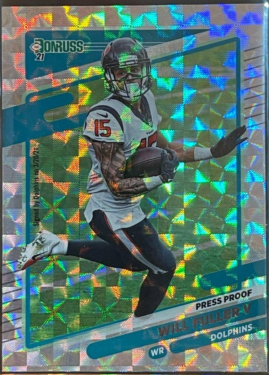 Will Fuller V [Press Proof Hyper] #167