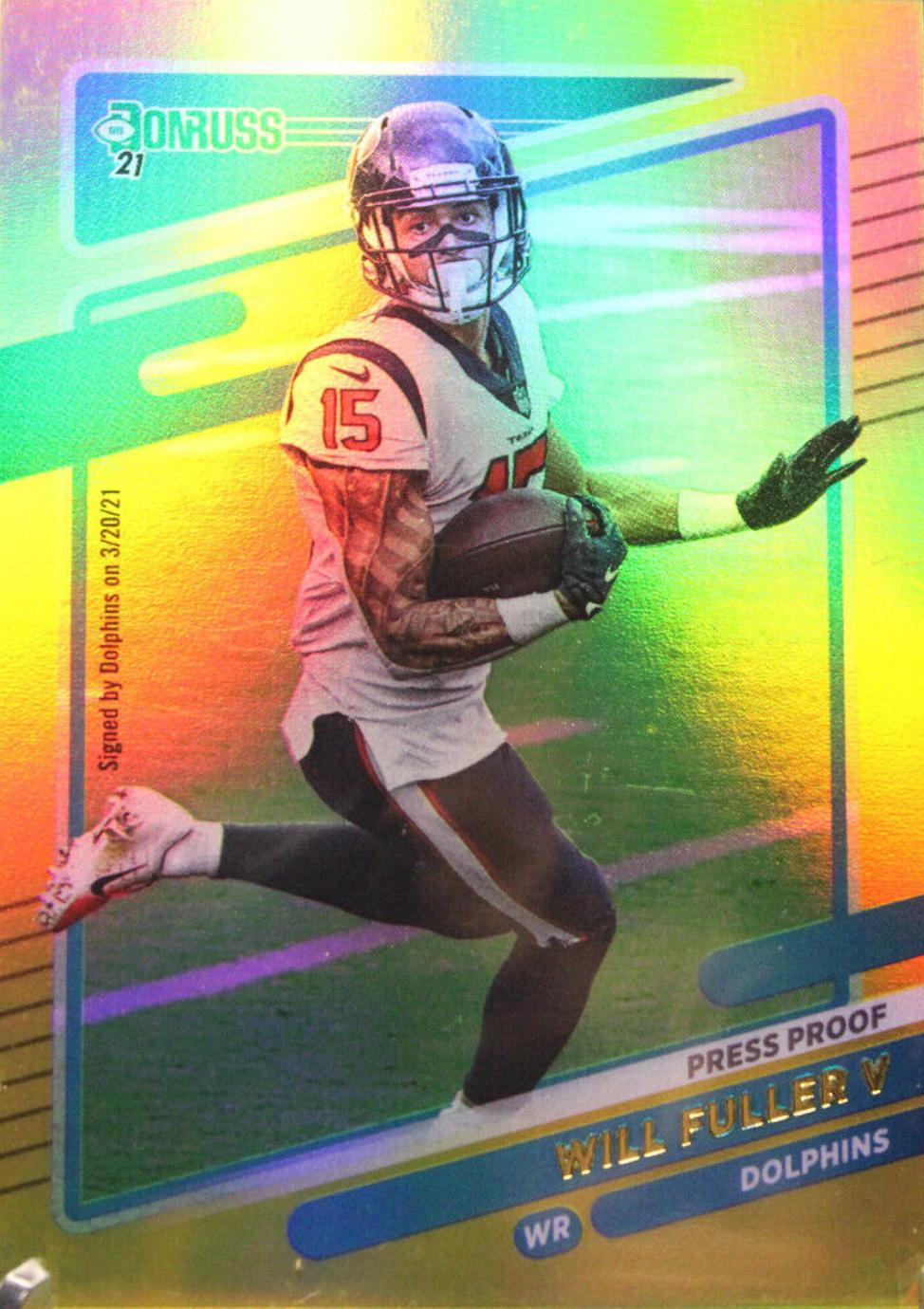 Will Fuller V [Press Proof Premium] #167