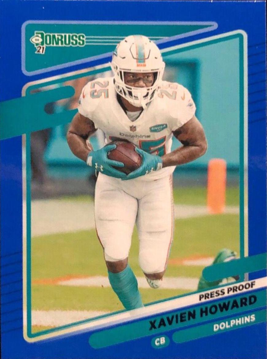 Xavien Howard [Press Proof Blue] #68