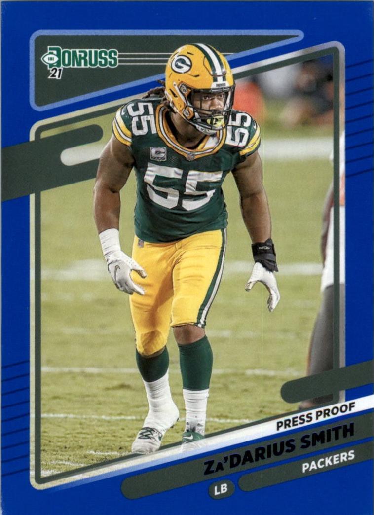 Za'Darius Smith [Press Proof Blue] #159
