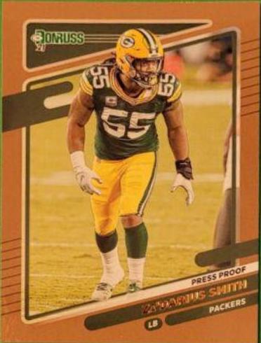Za'Darius Smith [Press Proof Bronze] #159