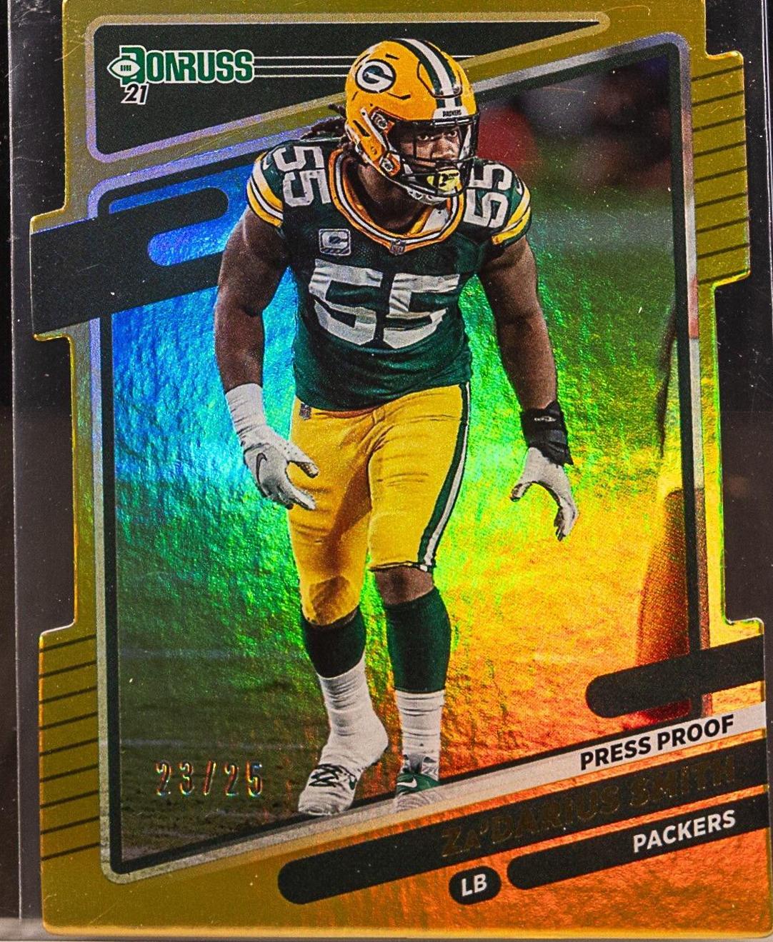 Za'Darius Smith [Press Proof Gold Die Cut] #159