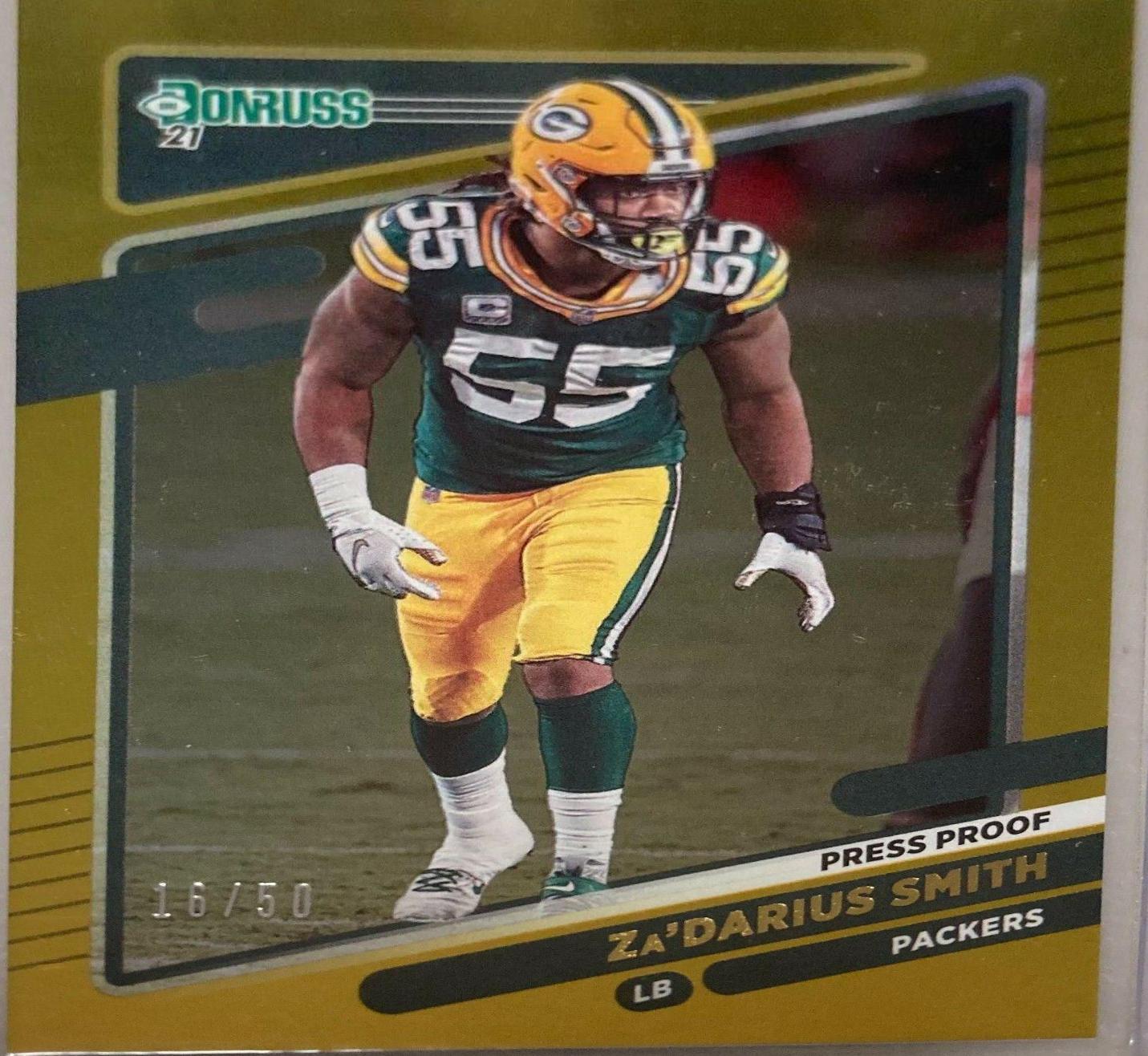 Za'Darius Smith [Press Proof Gold] #159