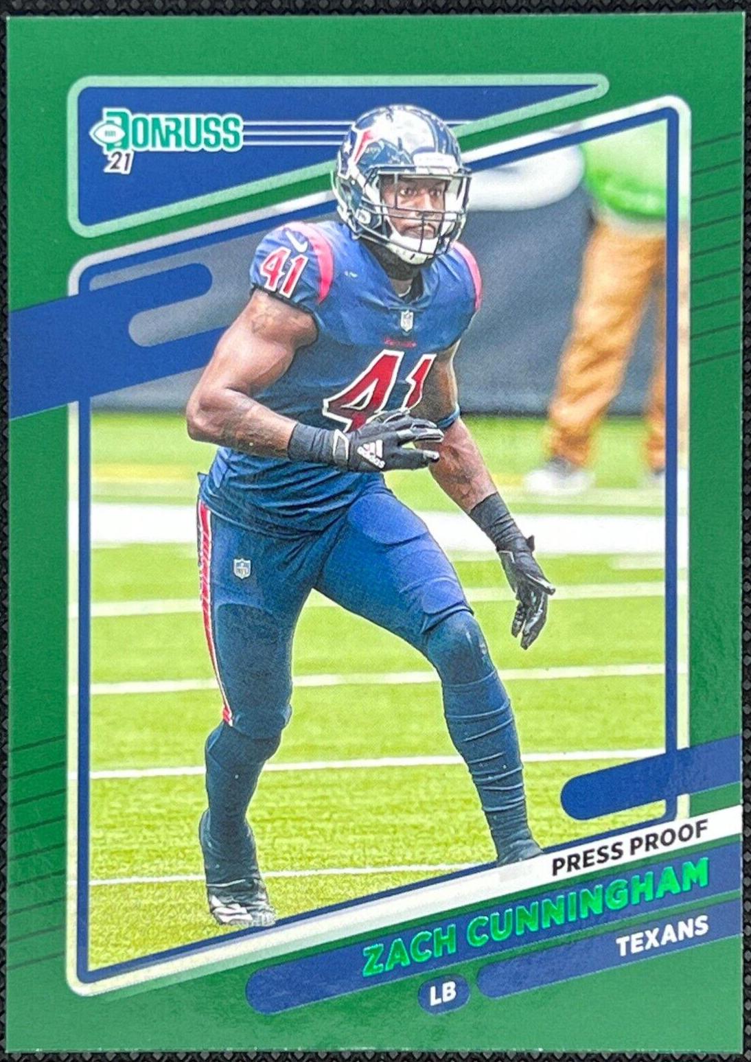 Zach Cunningham [Press Proof Green] #168