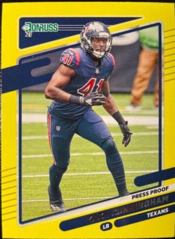 Zach Cunningham [Press Proof Yellow] #168