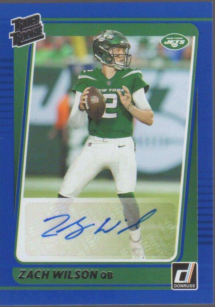 Zach Wilson [Autograph Blue] #252