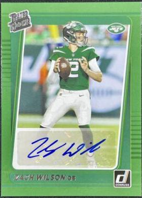 Zach Wilson [Autograph Green] #252