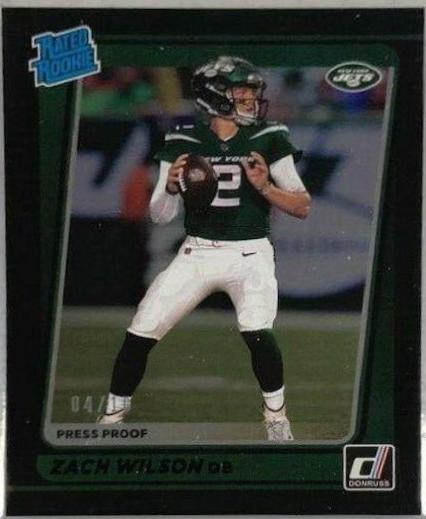 Zach Wilson [Press Proof Black] #252