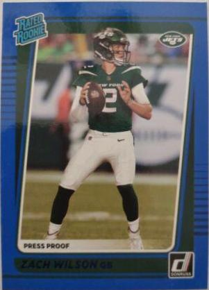 Zach Wilson [Press Proof Blue] #252