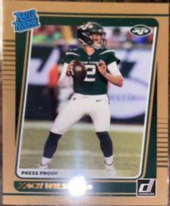 Zach Wilson [Press Proof Bronze] #252