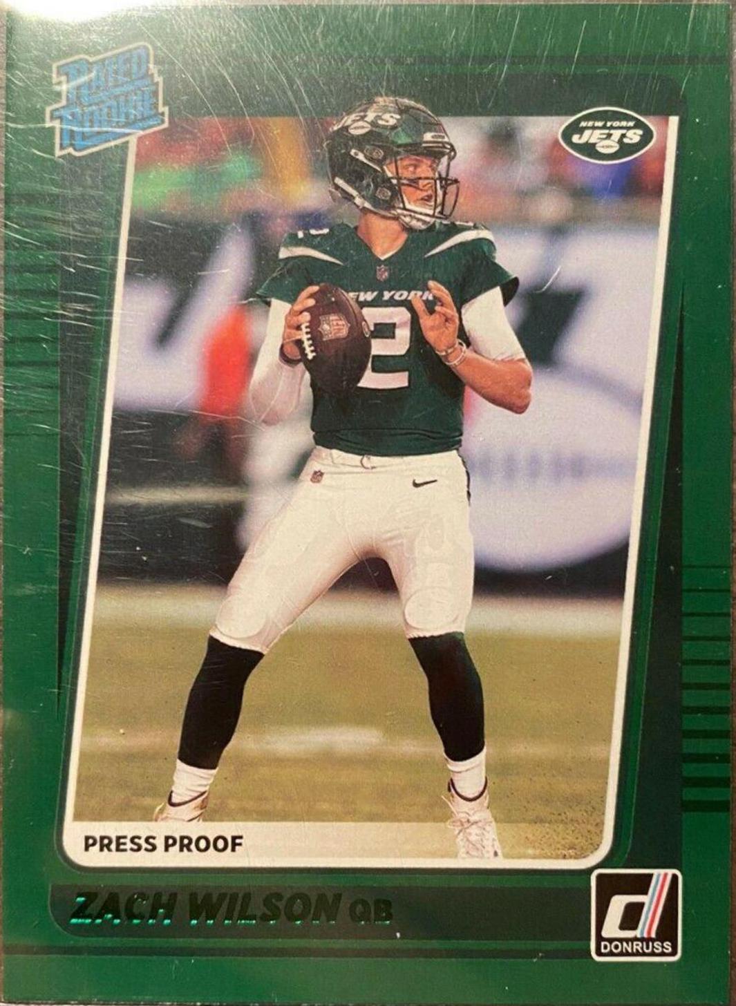 Zach Wilson [Press Proof Green] #252
