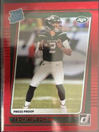 Zach Wilson [Press Proof Red] #252