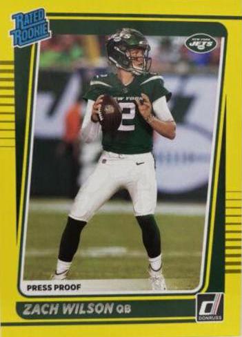 Zach Wilson [Press Proof Yellow] #252