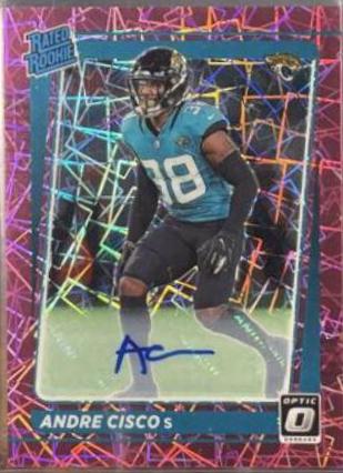 Andre Cisco [Autograph Pink Velocity] #278