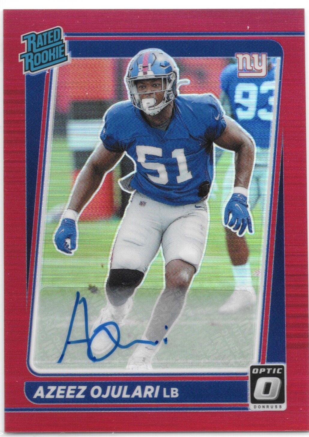 Azeez Ojulari [Autograph Red] #273