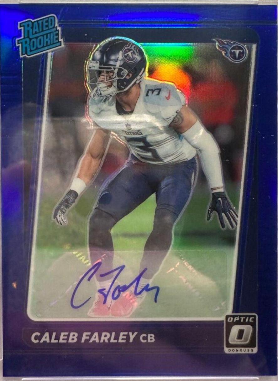 Caleb Farley [Autograph Blue] #249
