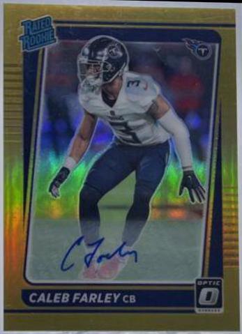 Caleb Farley [Autograph Gold] #249