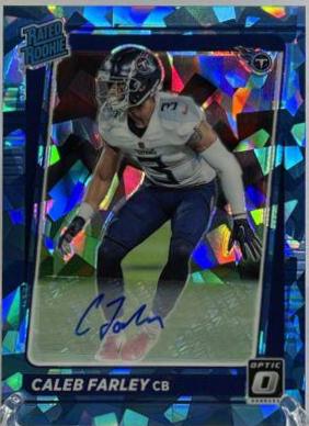 Caleb Farley [Autograph Ice] #249