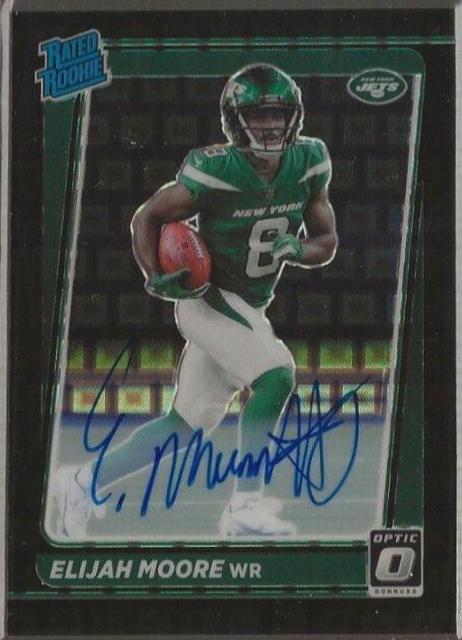 Elijah Moore [Autograph Black Pandora] #216