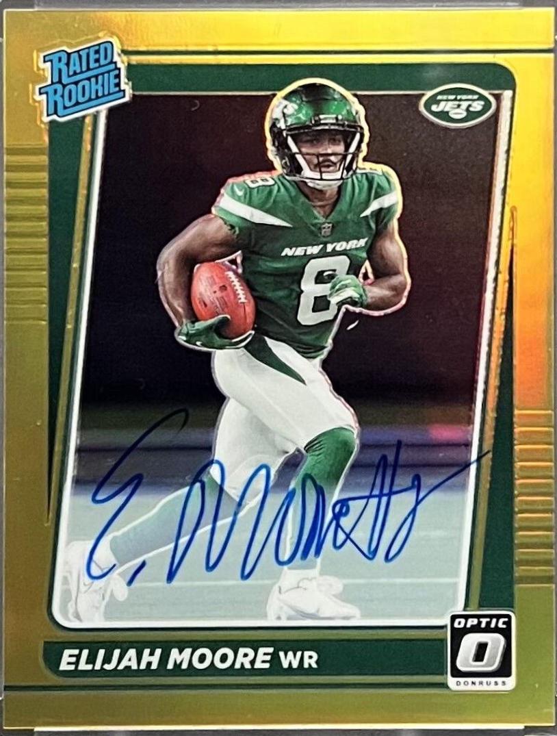 Elijah Moore [Autograph Gold] #216