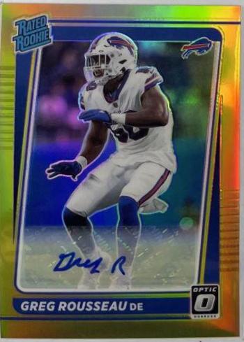 Greg Rousseau [Autograph Gold] #253