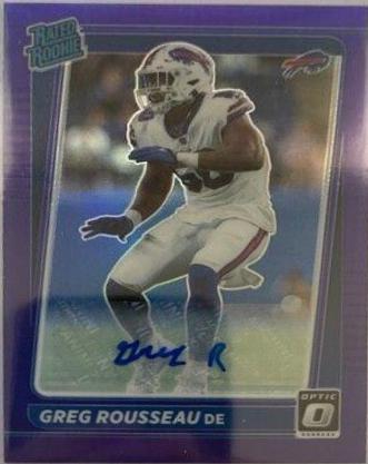 Greg Rousseau [Autograph Purple] #253